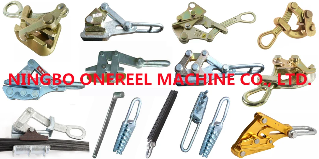 Onereel Cable Grip Wire Gripper Steel Cable Puller Tool for Wire Rope