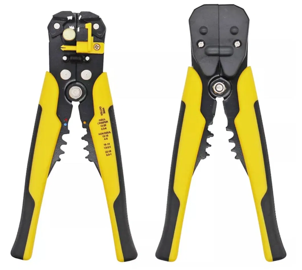 Self-Adjusting Insulation Pliers Wire Stripper 0.2-6mm2 Cable Stripper Hand Tools