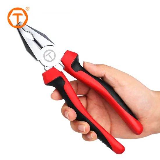 Heavy Duty 6" 7" 8" Germany Type Chrome Vanadium Steel Combination Plier with Wire Cutter