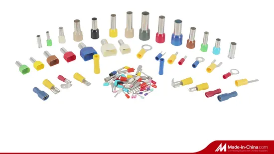 Insulated Wire Connector Ring Spade Fork Crimp Terminals with UL