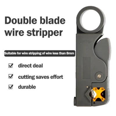 Coaxial Cable Stripper Cable Stripper Wire Mesh Clamp Wire Stripper Network Tool