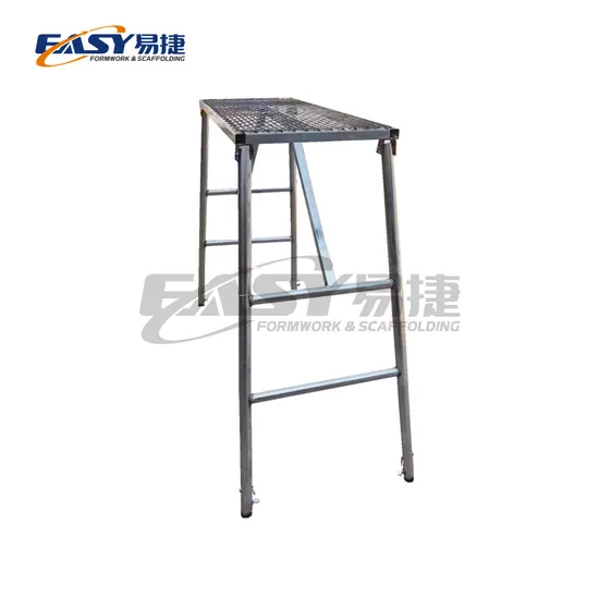 Easy Galvanized Painted Adjustable Working Bench Construction Equipment Tools 