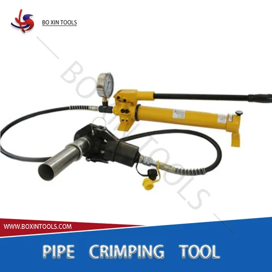 Plumbing Pipe Press Tool Kit Pex Hand Pipe Hydraulic Crimping Tool 