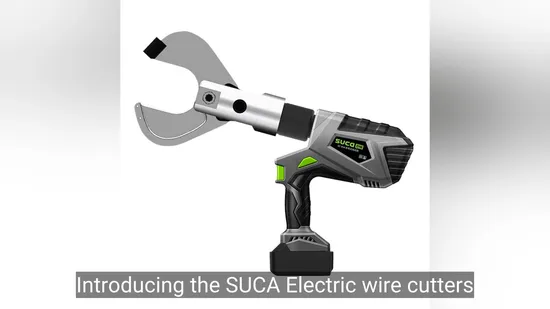 Electric Wire Cutters Hydraulic Cable Cutter and Cordless Powered Wire Cutting Battery Cable Cutting Machine 