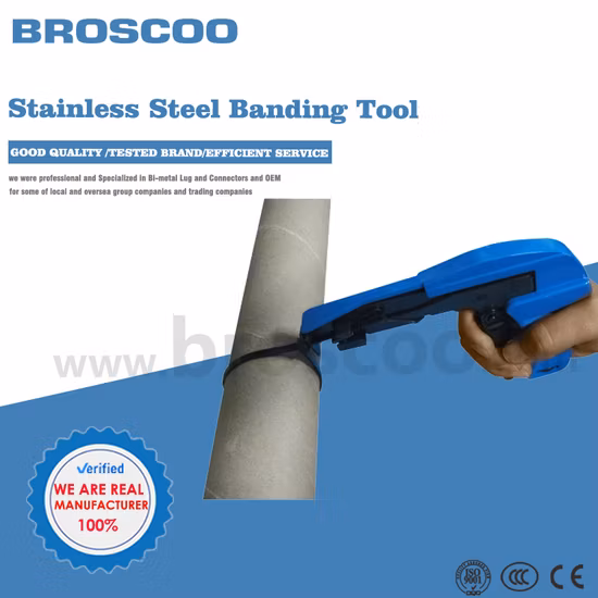 OEM Acceptable Tensioning and Cutting Tool for Plastic Nylon Cable Tie or Fasteners Zip Tie Tool