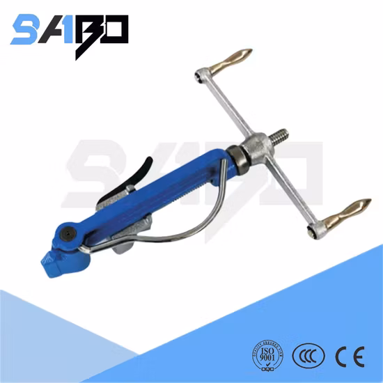 Cable Tie Tensioning Cutting Tool Stainless Band Strapping Pliers Strapper Binding Tool Ratchet Tie Pliers