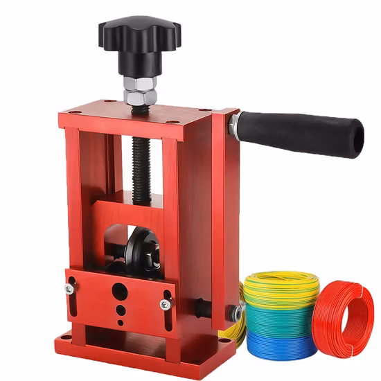 1 Phase Family Use Waste Cable Recycling Machine Copper Wires Stripper 30kg/H